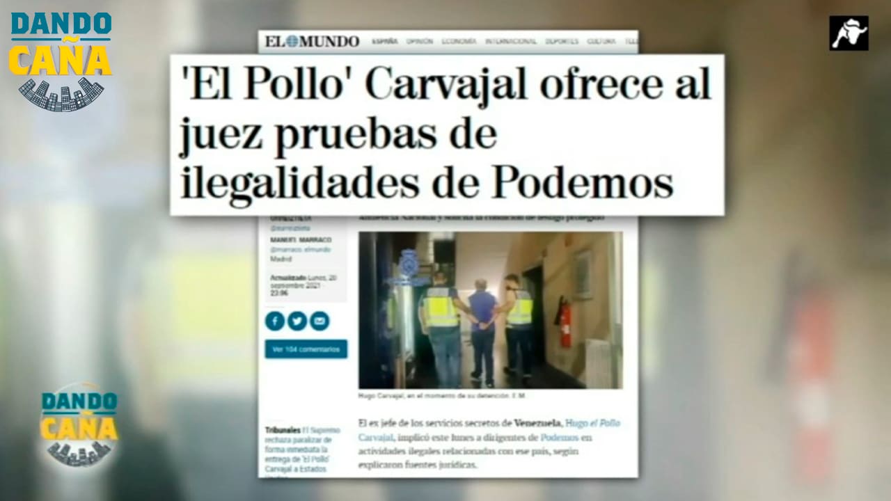 El ‘Pollo’ Carvajal tira de la manta señalando a Iglesias y las irregularidades de Podemos
