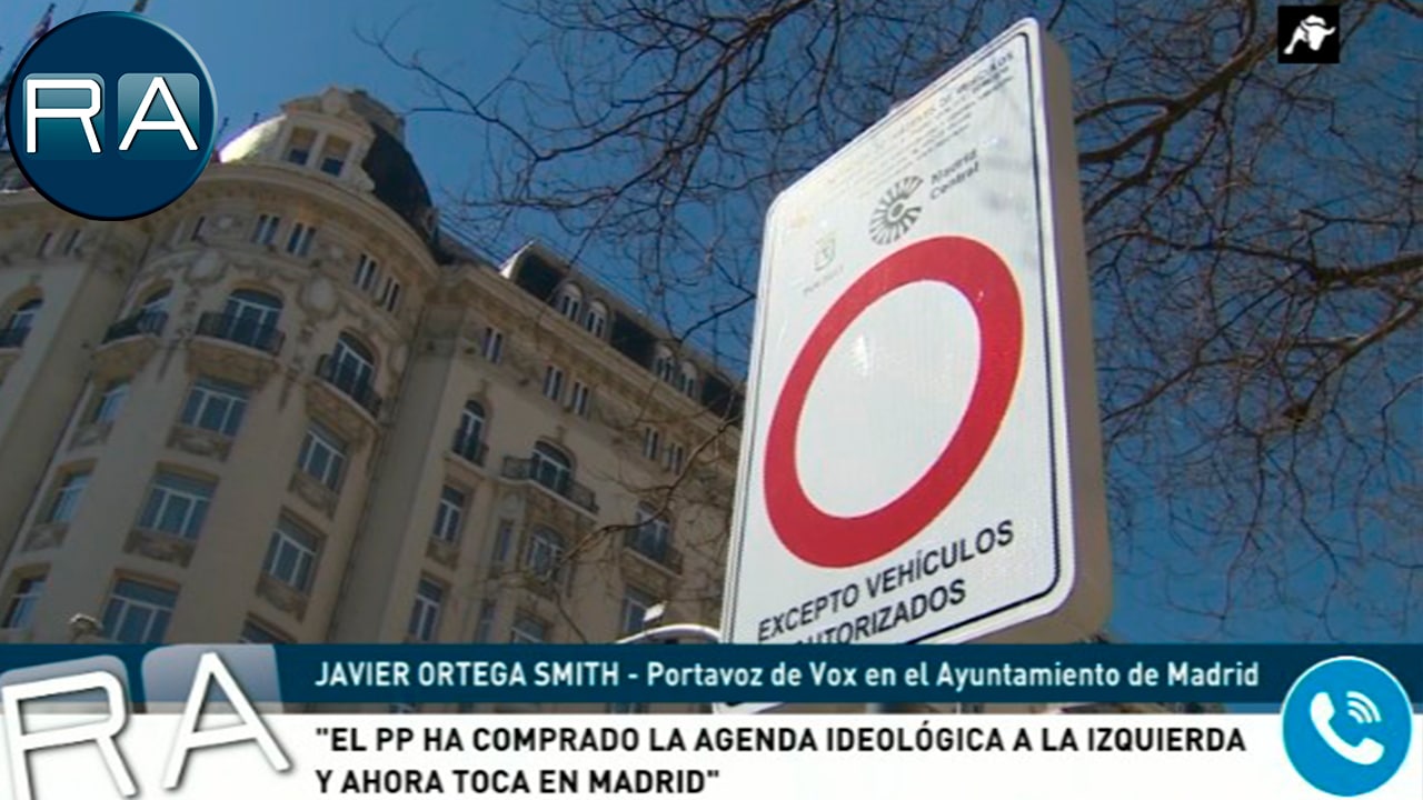 Javier Ortega Smith: ‘Almeida resucita a Carmena en Madrid con los comunistas’