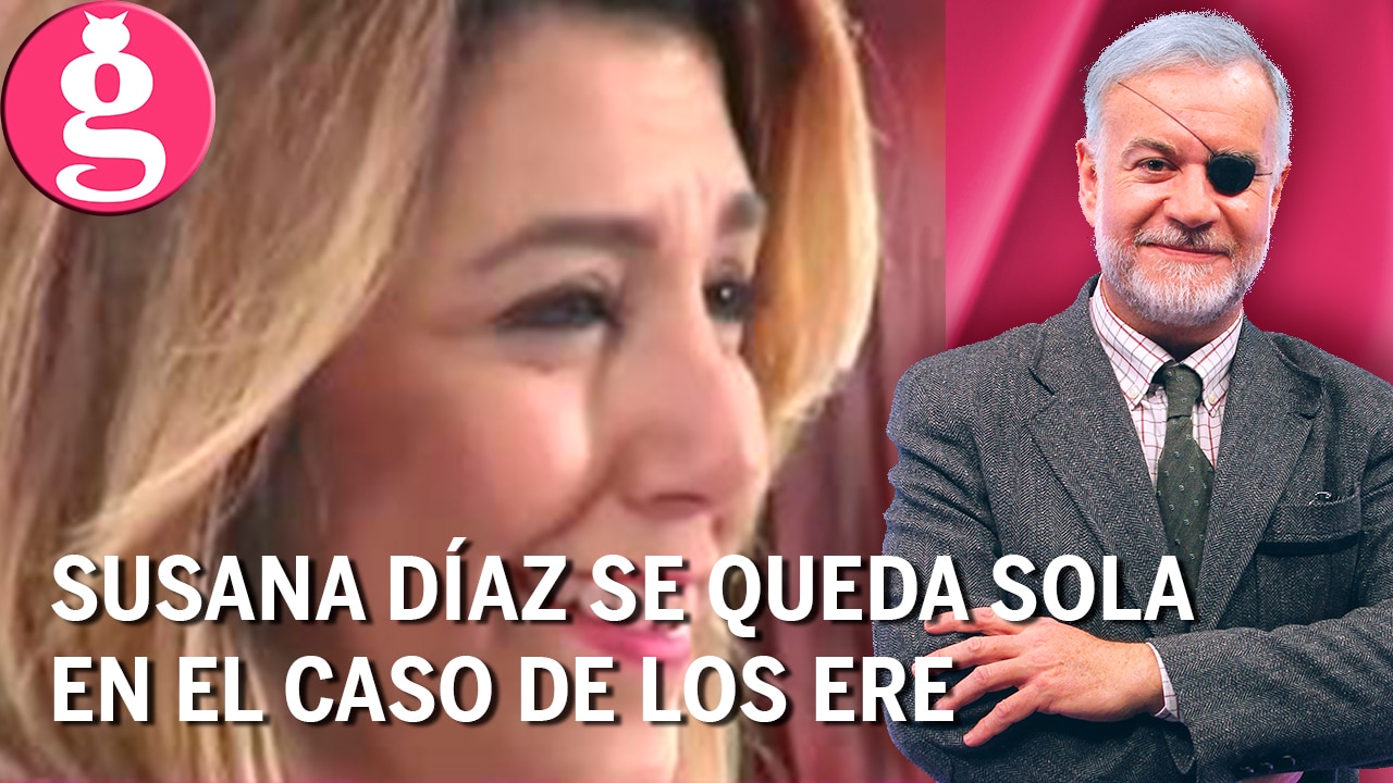 El chaparrón de los ERE deja a Susana Díaz sola y …¿hundida?
