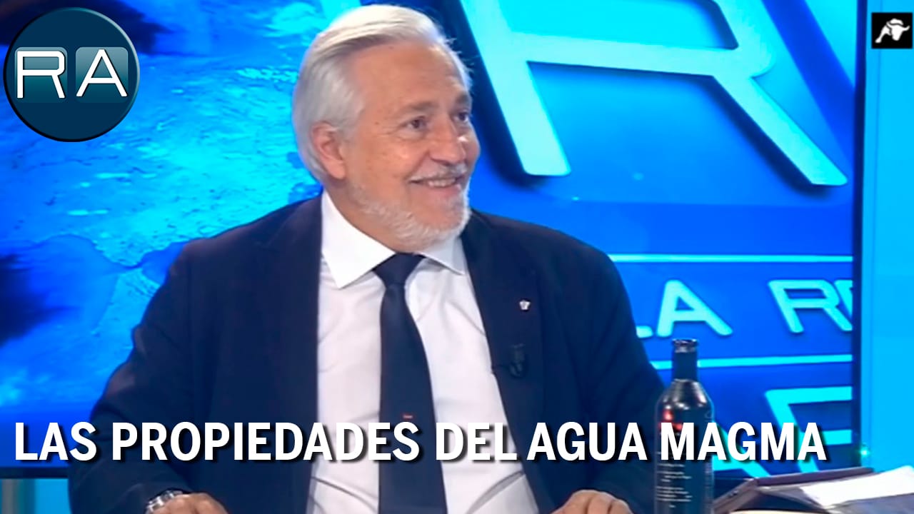 Julio Ariza desvela en directo los beneficios del Agua Magma