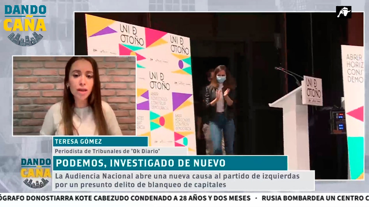 Teresa Gómez desvela en cómo continúa el cerco judicial a Podemos