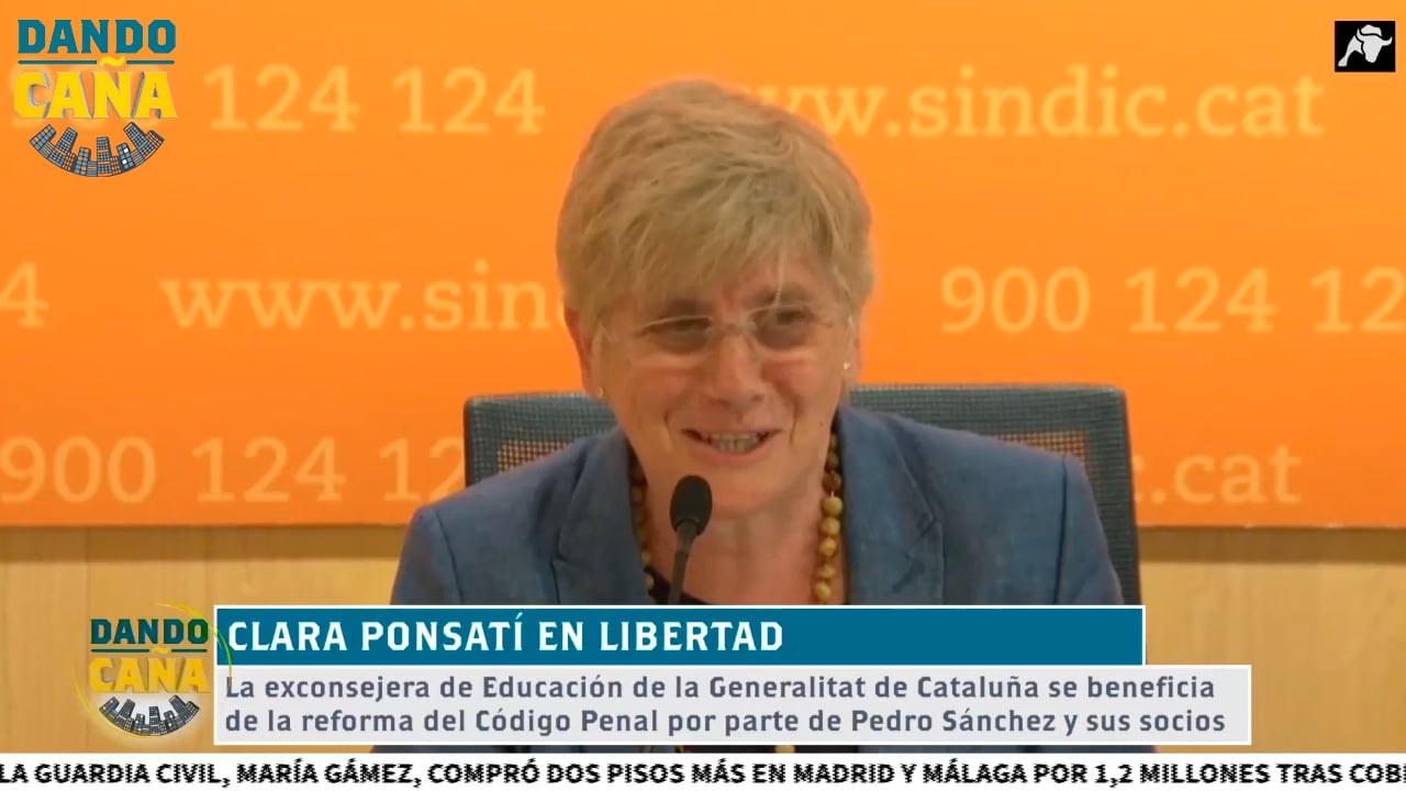 Clara Ponsatí, detenida y puesta en libertad y agraciada por Pedro Sánchez