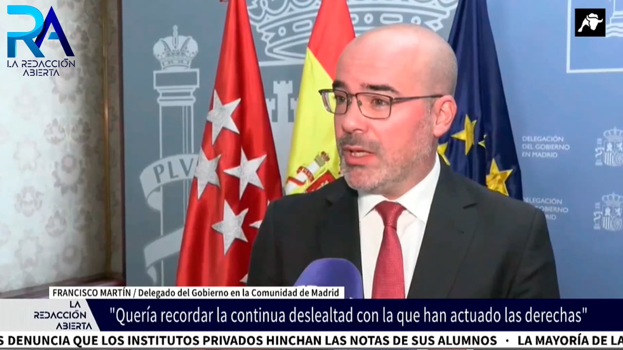 El Delegado del Gobierno en Madrid sobre Bildu: «Han hecho más por España que los patrioteros con pulsera»