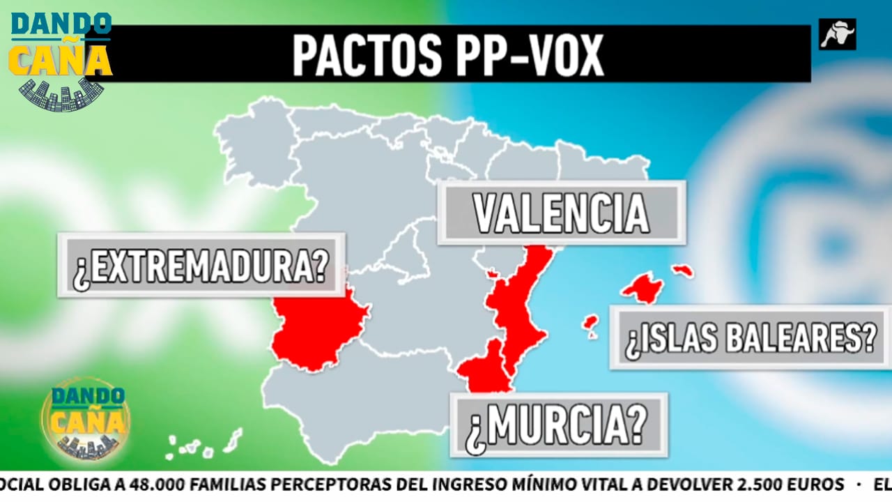 El nuevo mapa político de España