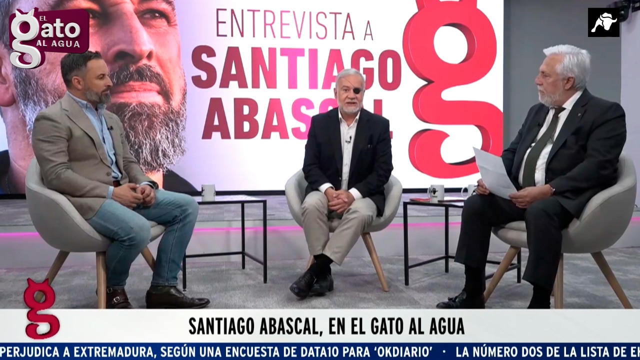 Santiago Abascal en El Gato al Agua | 23/06/23 | Entrevista Completa