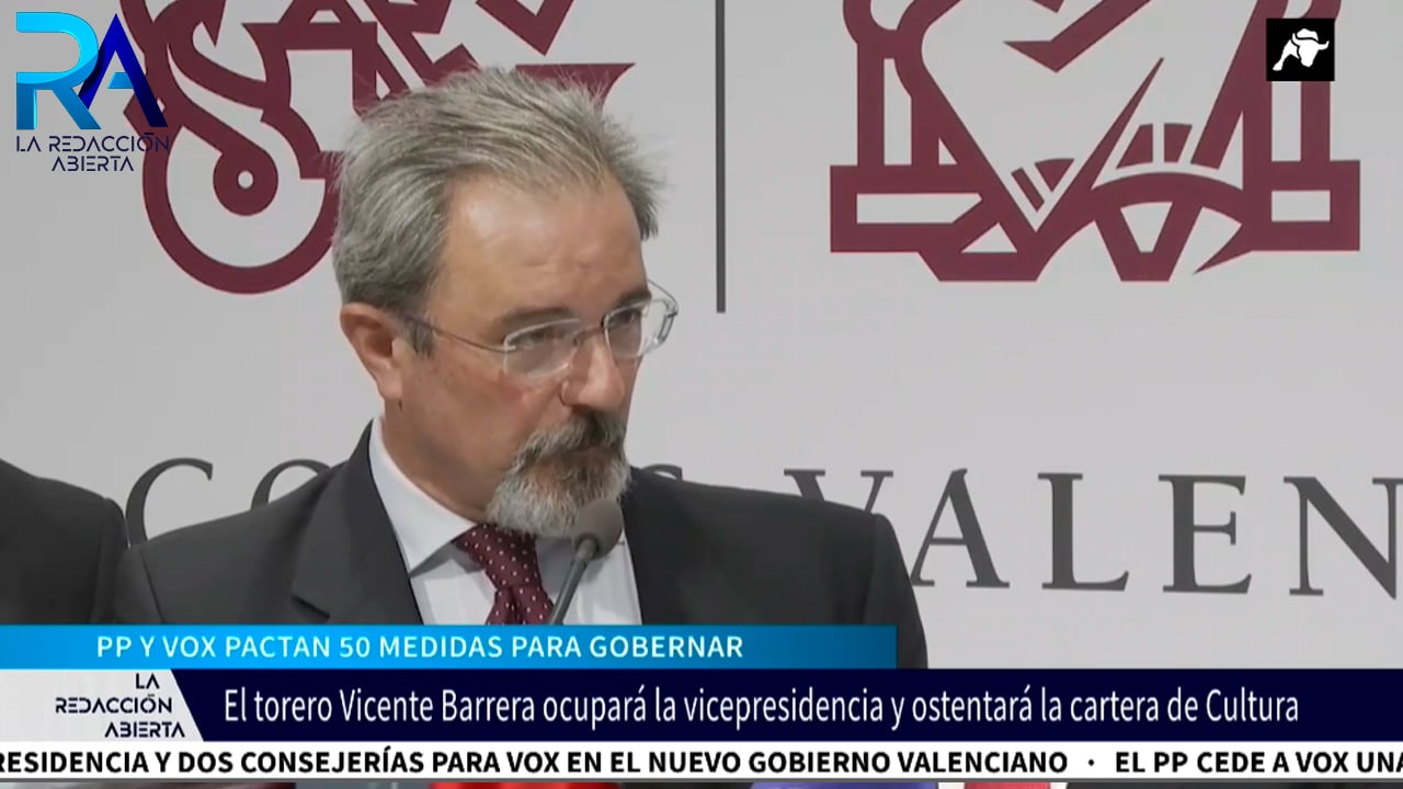 VOX gana peso en el gobierno de la Comunidad Valenciana: Una vicepresidencia y tres consejerías