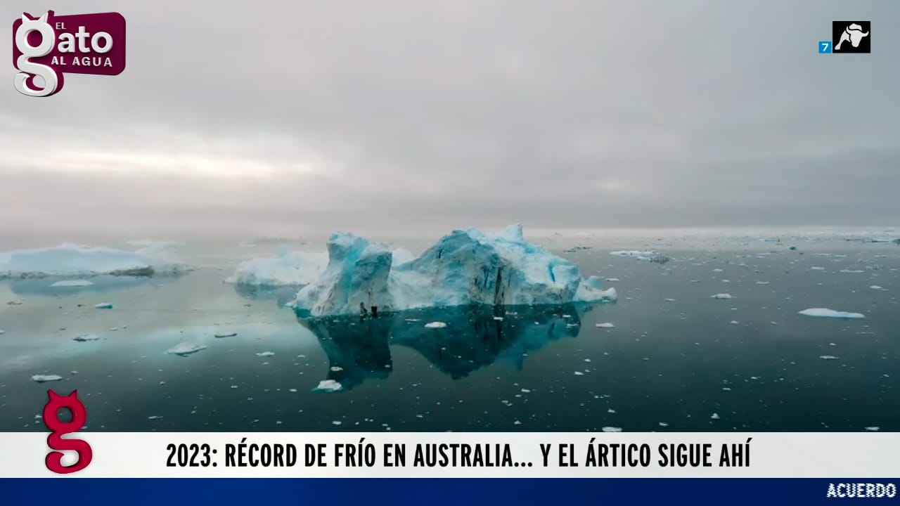 La alarma por el “cambio climático” se ‘derrite’: cada vez más hielo y récords por frío