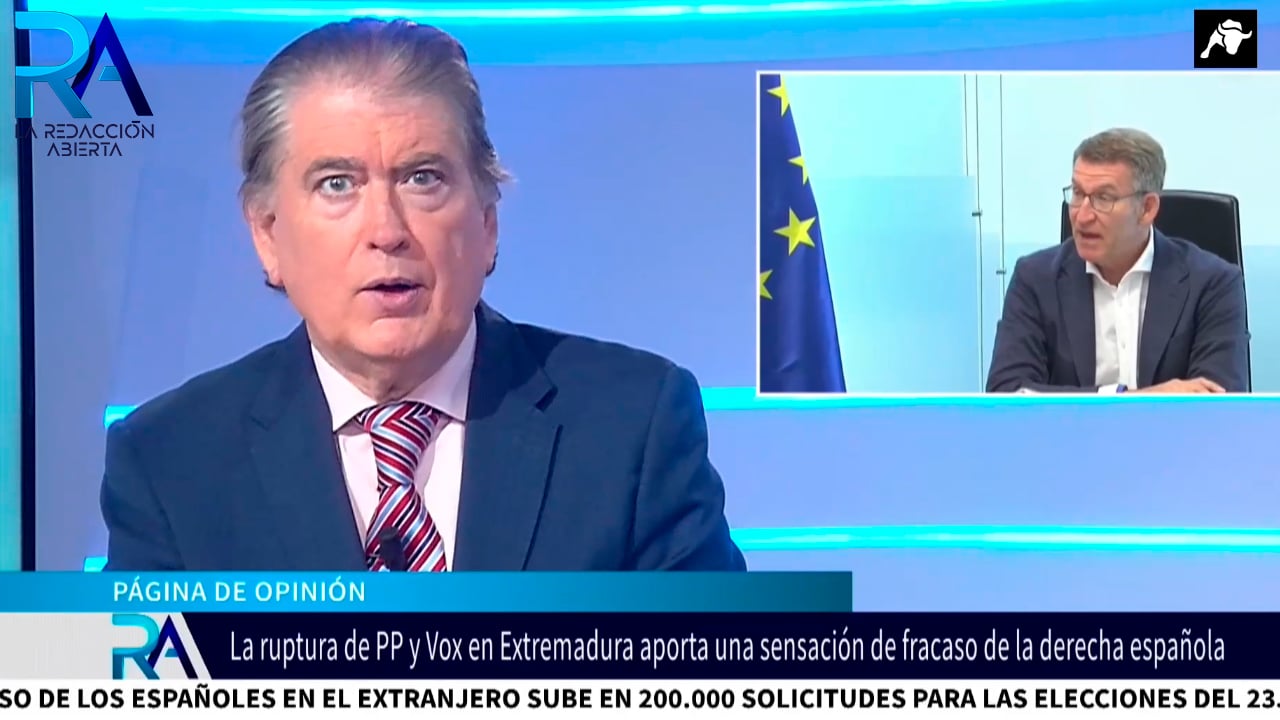 ¿Quién cree Xavier Horcajo que pagará la repetición electoral en Extremadura?