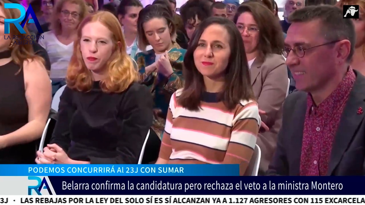 Yolanda Díaz registra Sumar con Podemos y Belarra tiene que sacrificar a Montero para no desaparecer