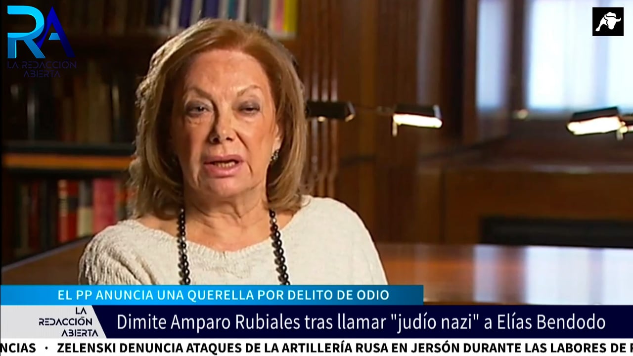 Amparo Rubiales, obligada a dimitir por llamar «judío nazi» a Elías Bendodo