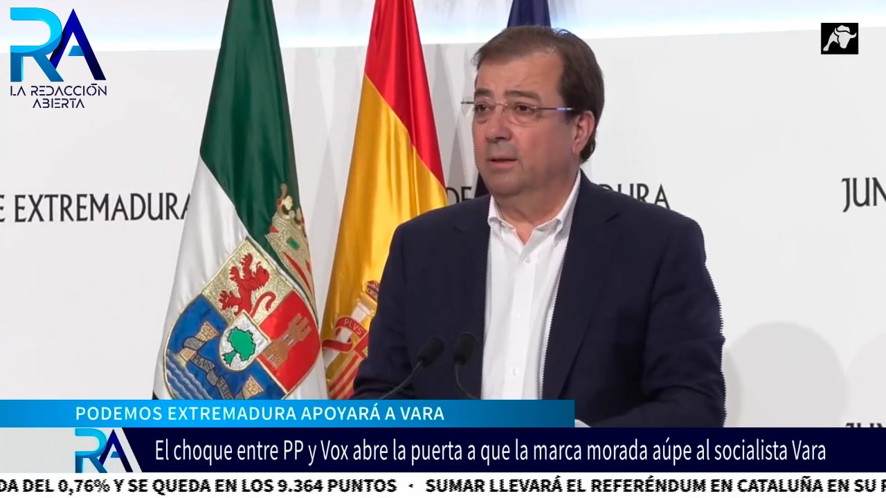 Guardiola cabrea a algunos líderes del PP por las críticas tan duras contra VOX