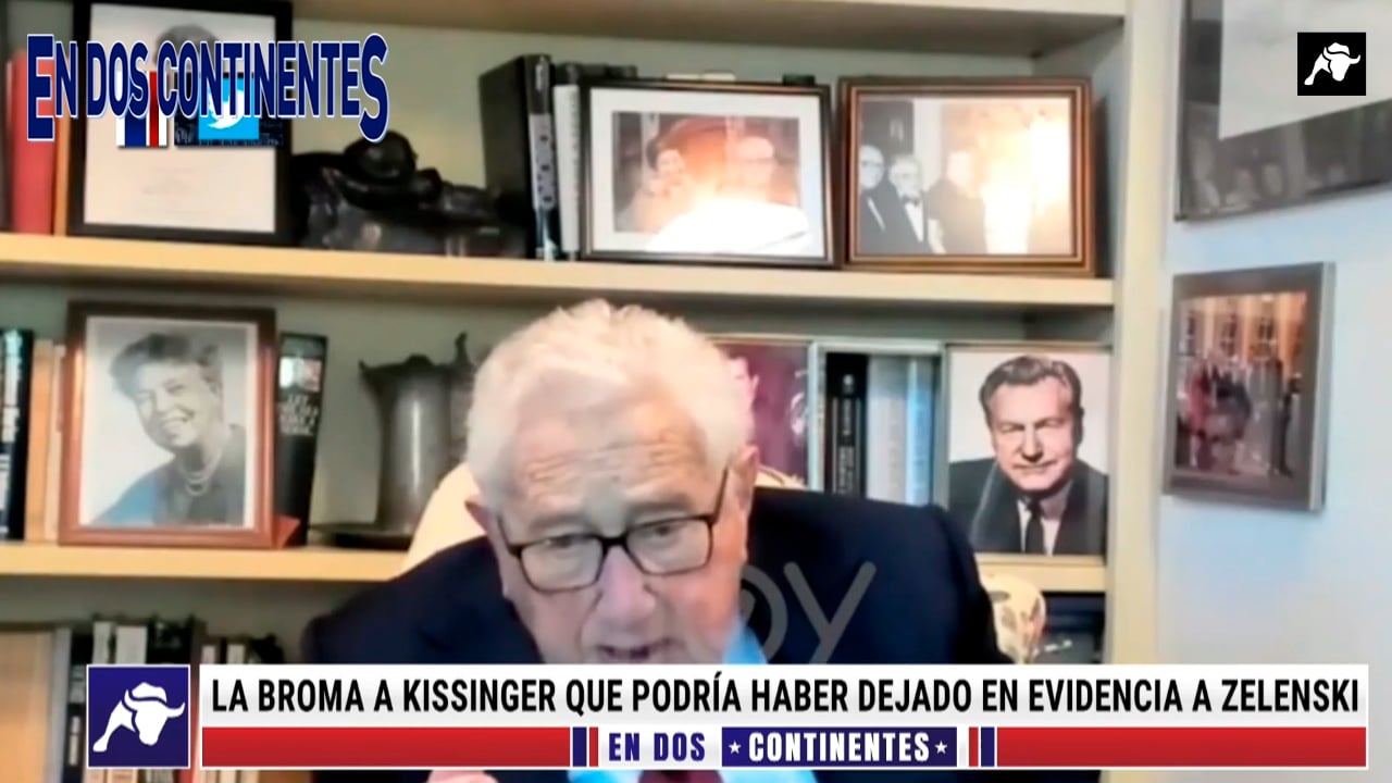 ¡Una broma de los rusos al ex secretario Kissinger acaba señalando a Zelenski!