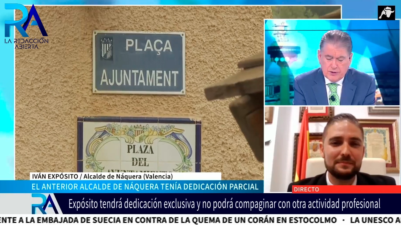 ¿Qué hay detrás de la polémica subida de sueldo del alcalde de Náquera? Iván Expósito (VOX) responde