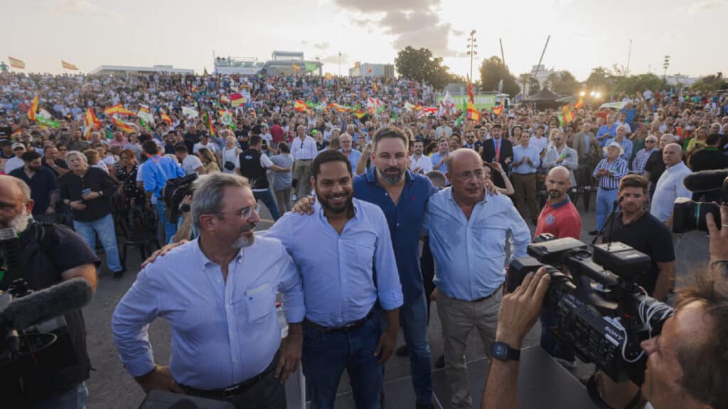 Meloni Abascal Vox Gobierno España