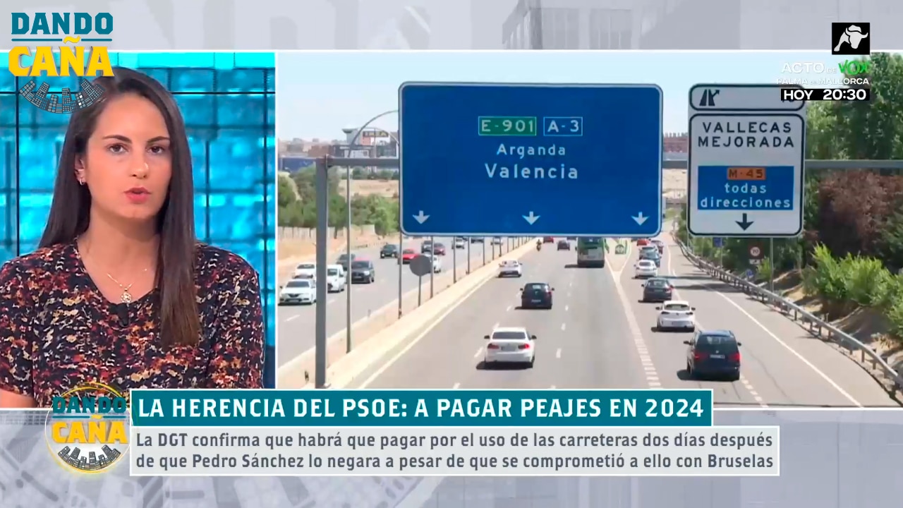 Mentira y cambio de opinión: habrá peajes en 2024 porque Sánchez se lo prometió a Bruselas