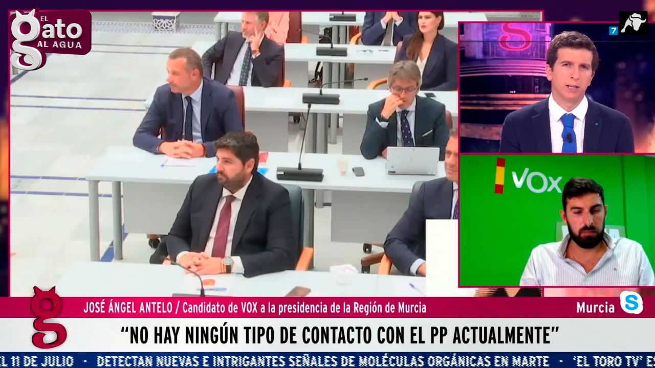 Antelo (VOX Murcia) cuenta su versión: ¿por qué no ha habido acuerdo con el PP?