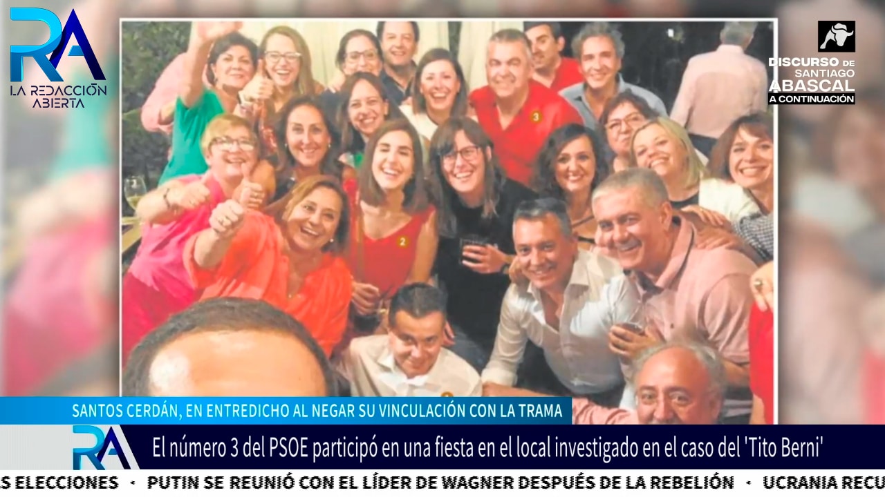El número 3 del PSOE, contra las cuerdas por asistir a una de las famosas fiestas del ‘Tito Berni’