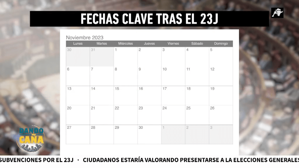 El calendario que se abre tras el 23J para las negociaciones y la ...