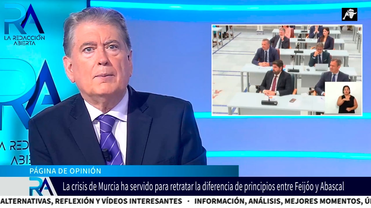 Horcajo cree que la crisis de Murcia retrata «la falta de principios» de Feijóo