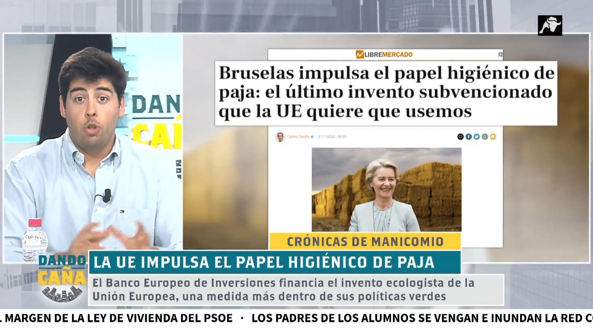 La última de los verdes: Bruselas impulsa el papel higiénico de paja