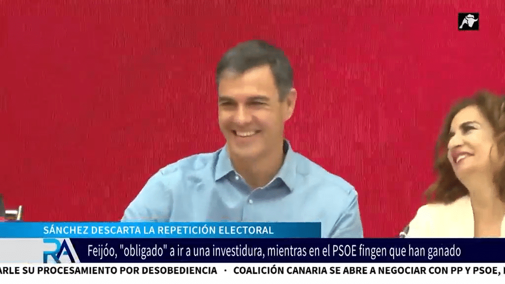 El PSOE descarta ir de nuevo a elecciones: Sánchez quiere mantenerse en el Gobierno