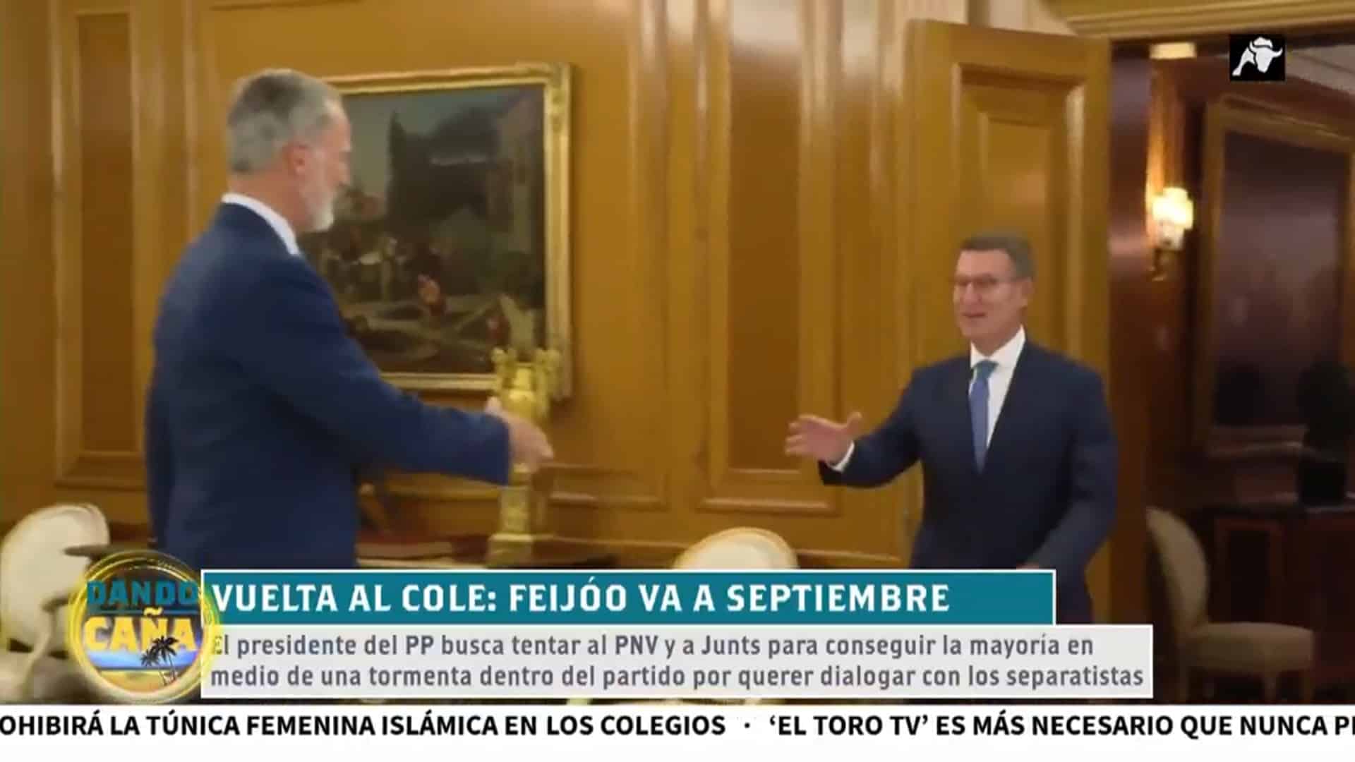 Feijóo intenta conseguir el apoyo independentista para hacerse presidente en septiembre