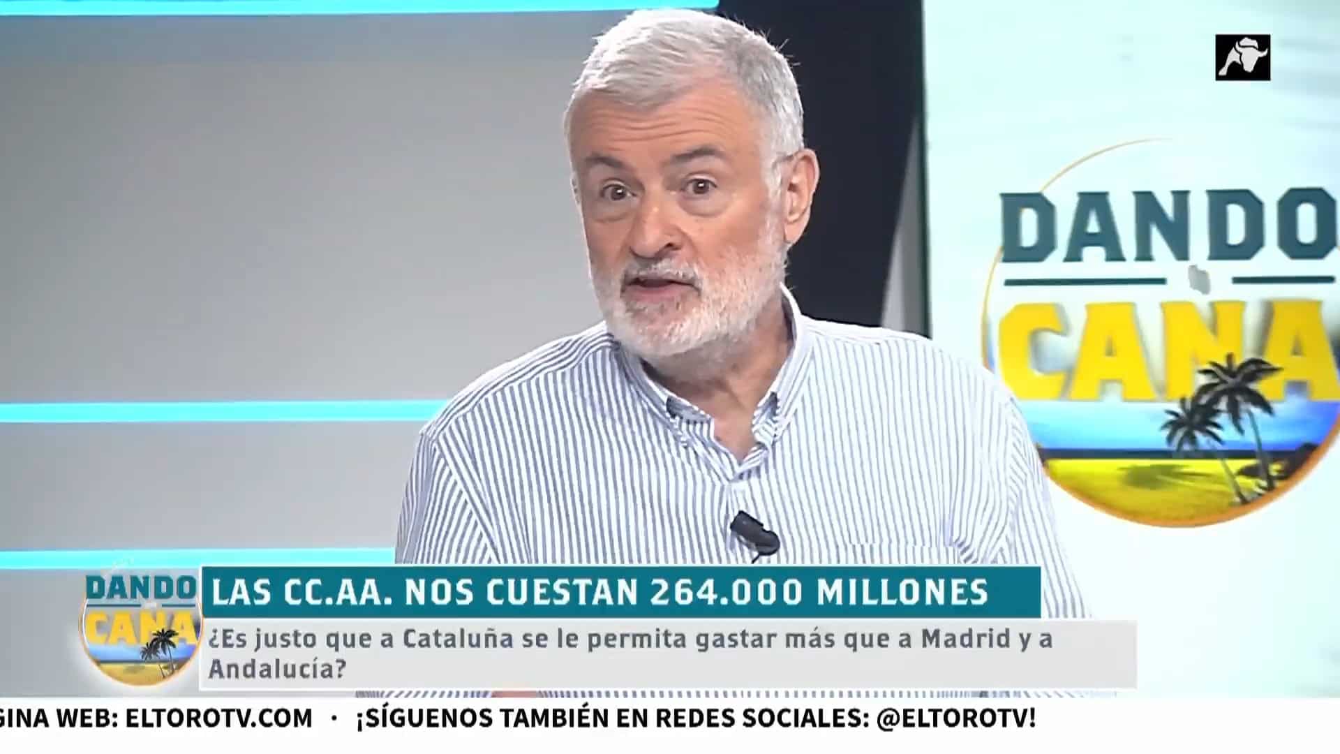 Carlos Astiz cree que España es una cleptocracia: «Nos roban a manos llenas»