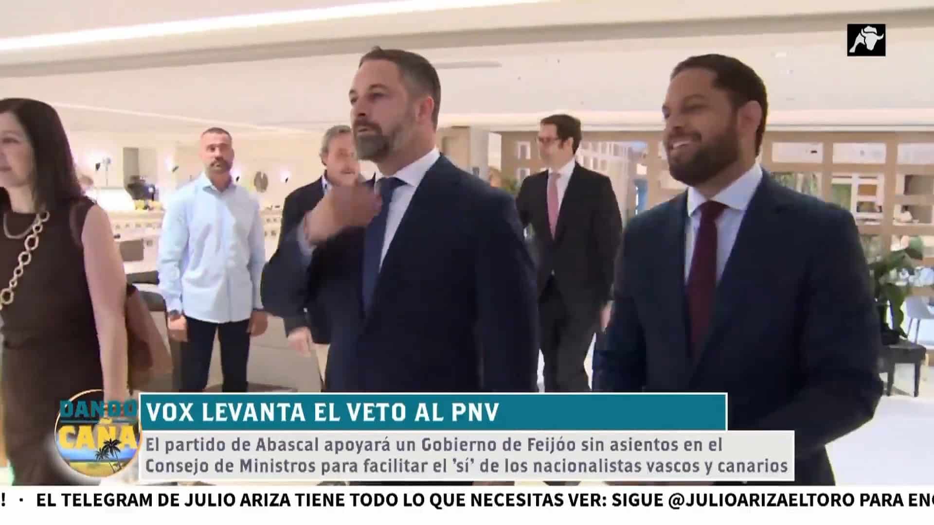 VOX da un giro y apoyará un gobierno de Feijóo con tal de defender a España del separatismo