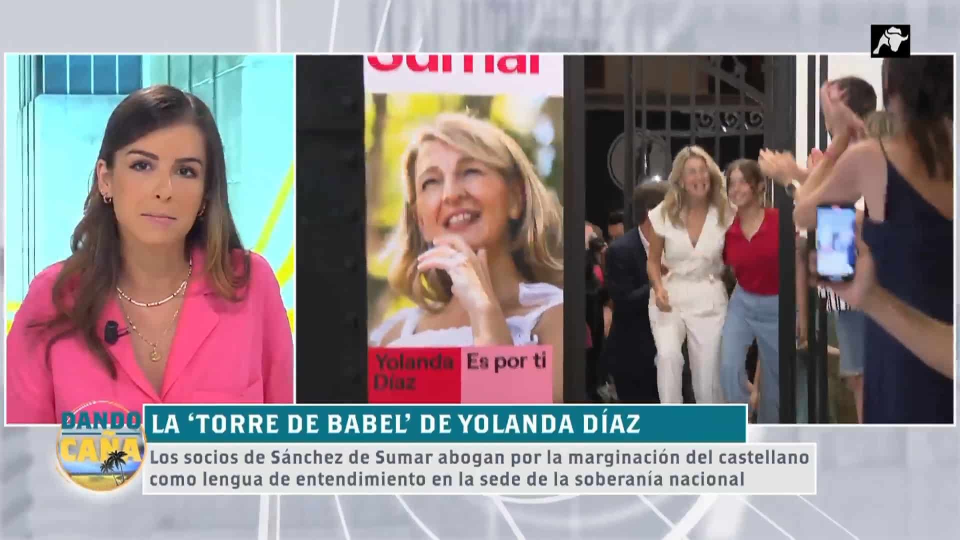Yolanda Díaz aboga por la marginación del castellano