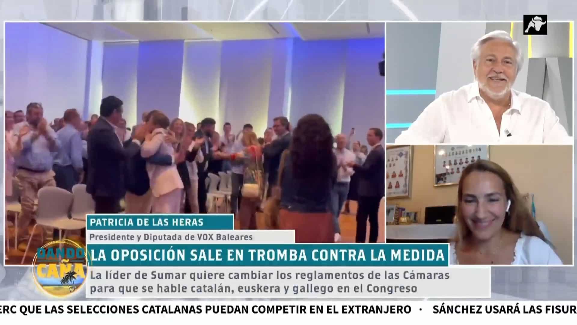 Patricia de las Heras (VOX) alerta sobre la imposición del catalán en Baleares