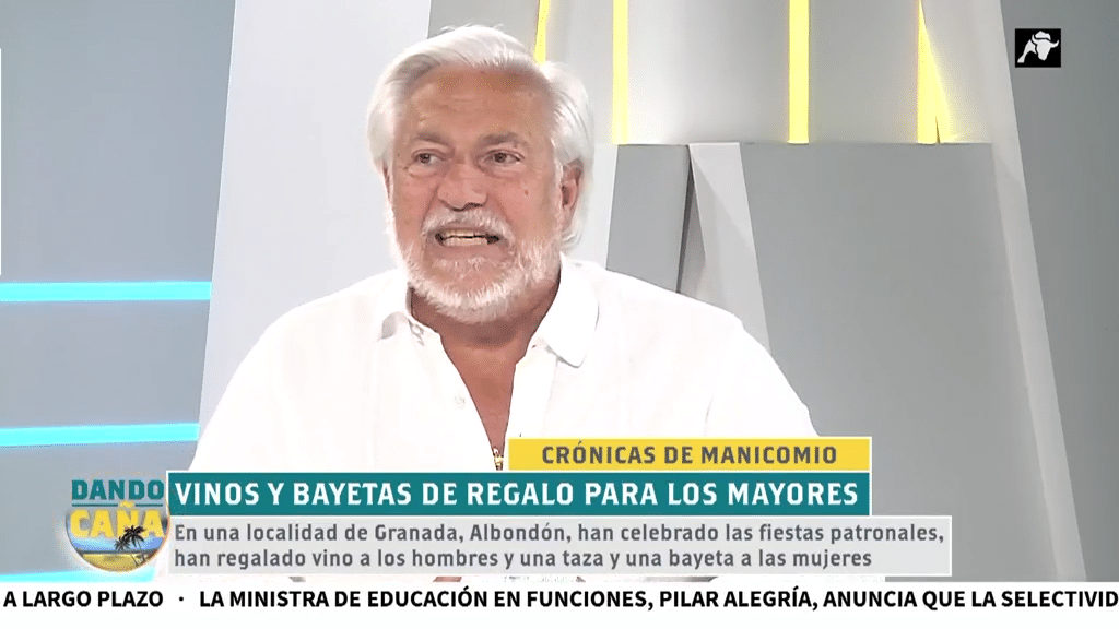 Un encendido Julio Ariza vapulea a los políticos como nunca antes