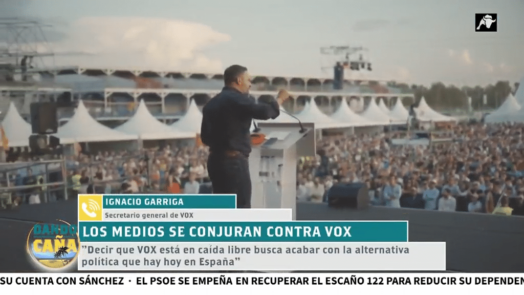 Ignacio Garriga disipa las dudas sobre una crisis tras la salida de Espinosa de los Monteros