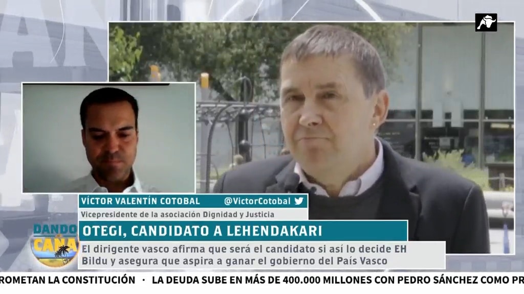 La primera reacción de las víctimas ante la candidatura de Otegi a lehendakari: “quiere ser presidente de los que quiso matar”