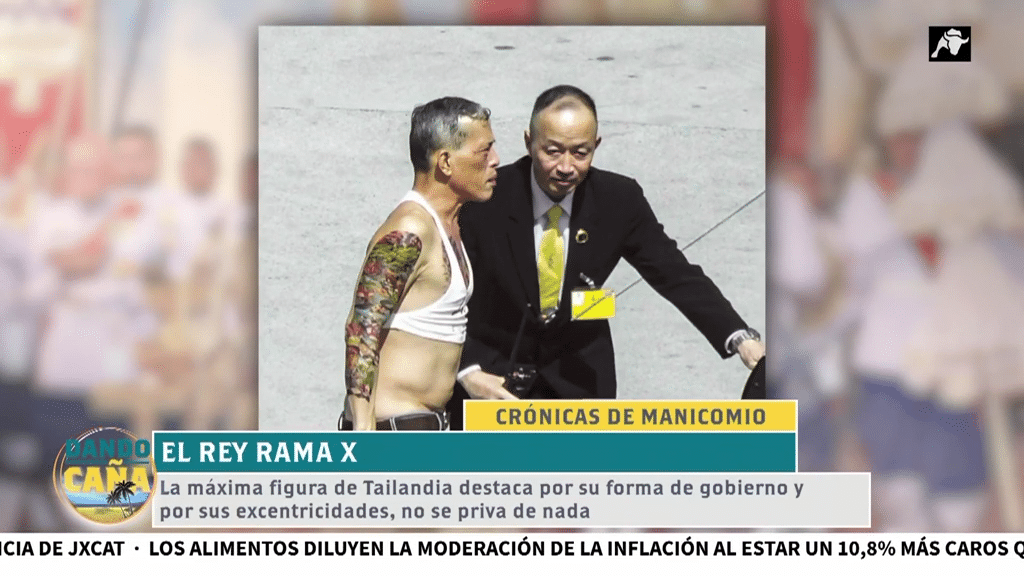 Tatuado, con 20 concubinas y adicto a los ‘crop top’: así es el Rey Rama X