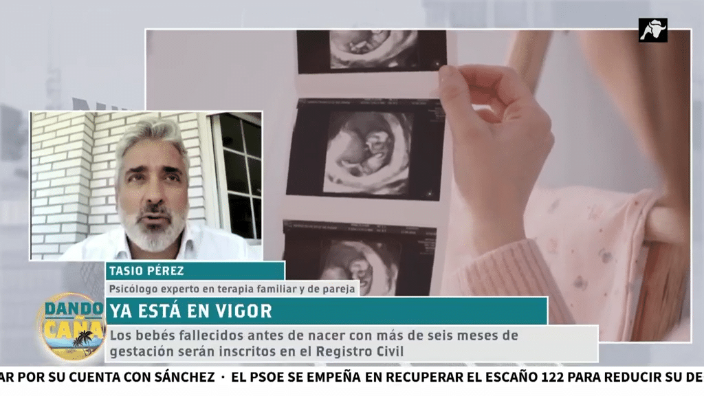 Hablamos con el psicólogo Tasio Pérez sobre el registro de bebés fallecidos con seis meses