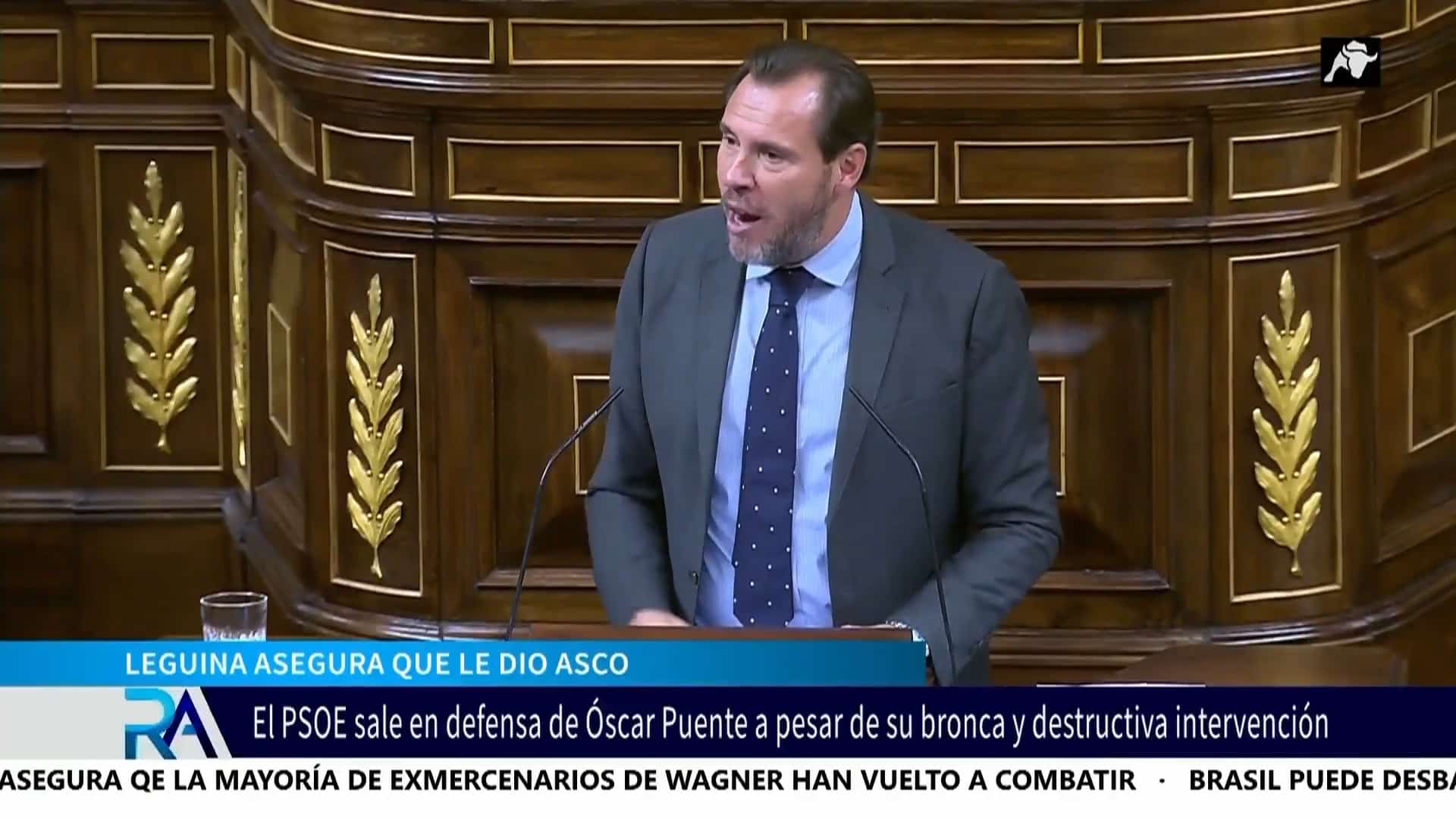 El PSOE arropa a Óscar Puente a pesar de su bronca y destructiva intervención
