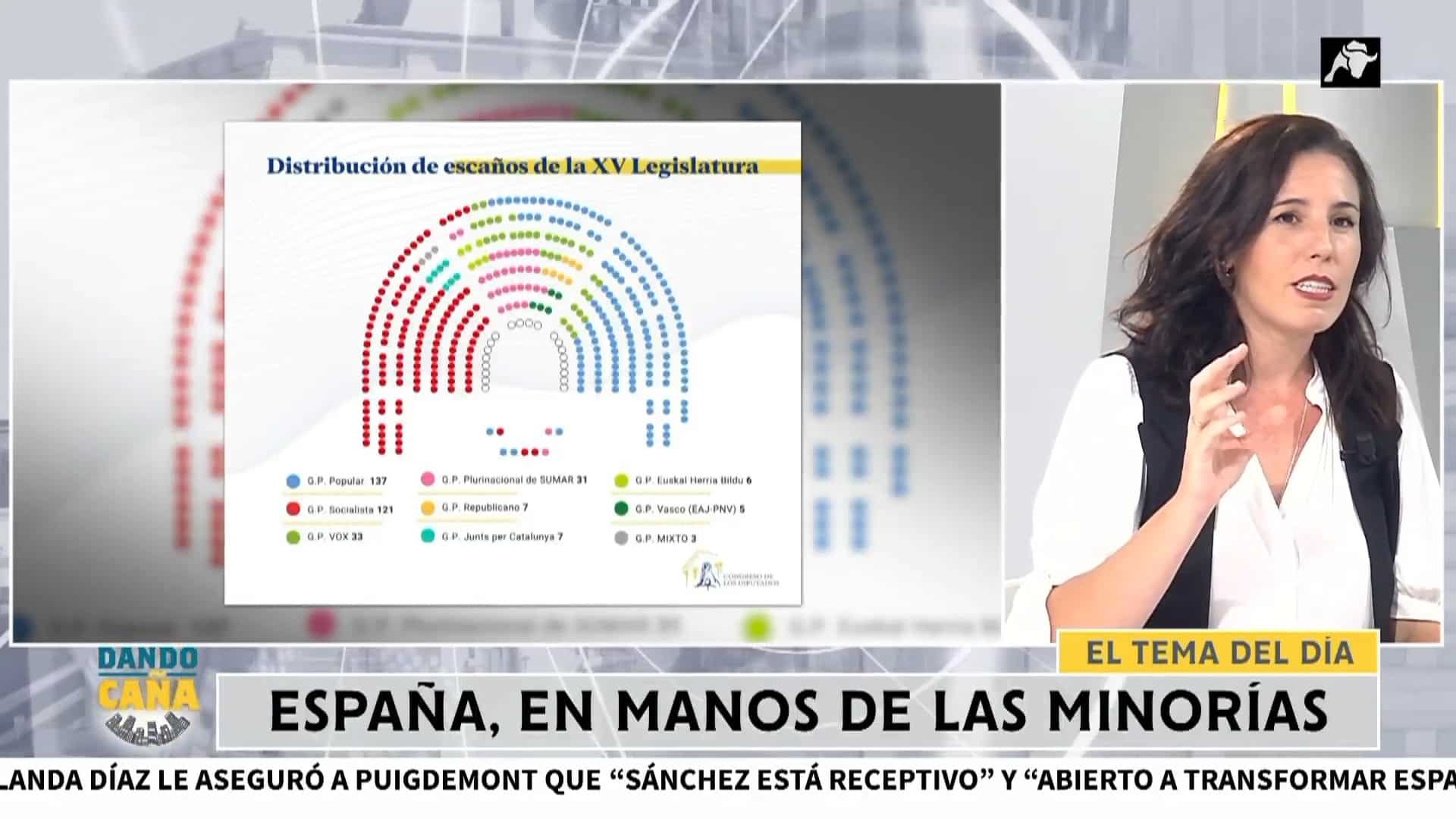 Rocío de Meer denuncia el apartheid constante contra VOX al enviarles al gallinero del Congreso