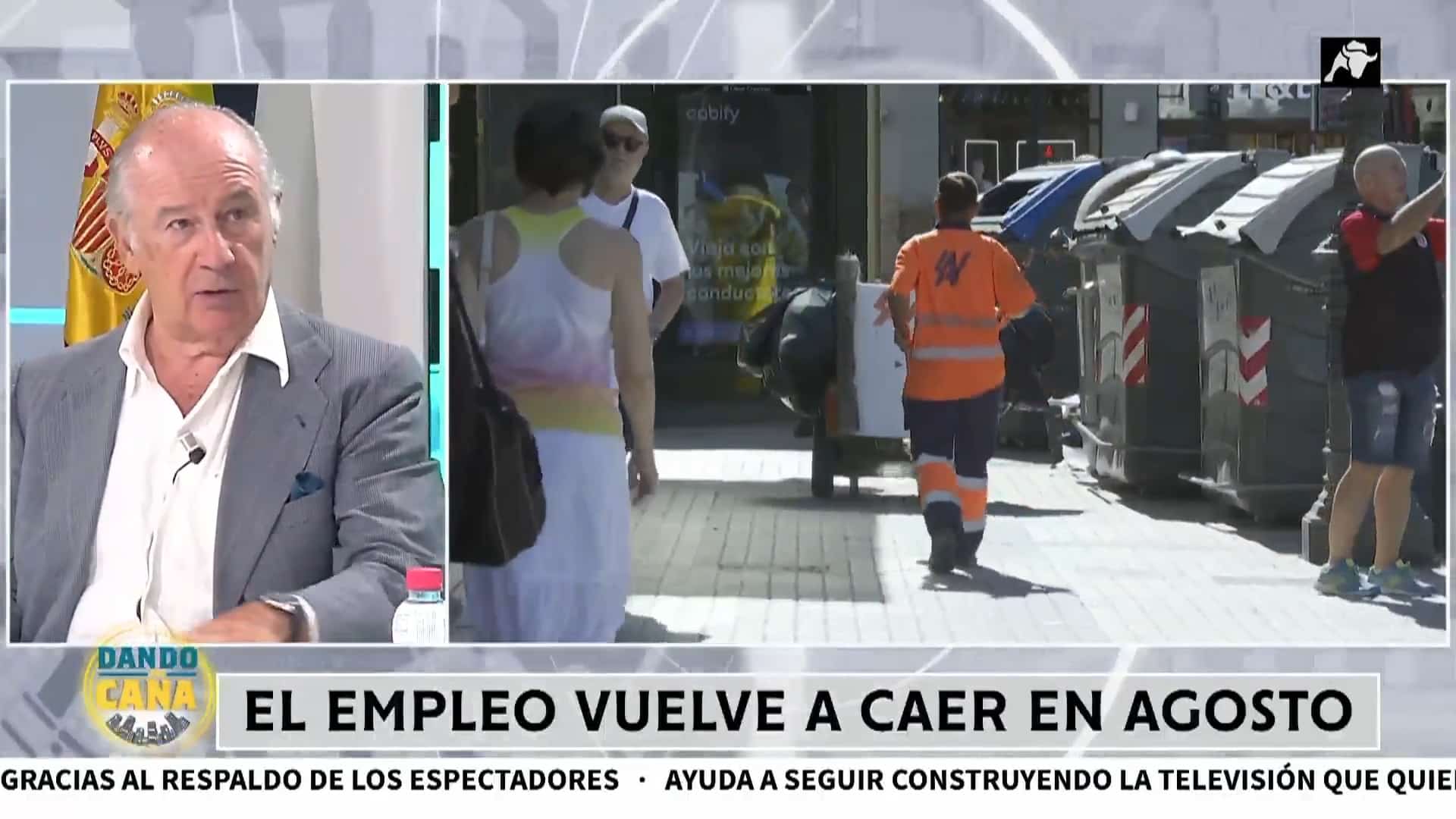 Rodrigo Rato le exige a Yolanda Díaz la cifra real de parados en España