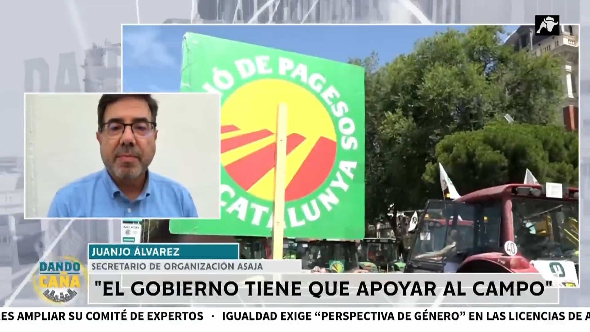 El campo se planta ante las políticas de Bruselas y le pide a Planas “que se ponga las pilas”