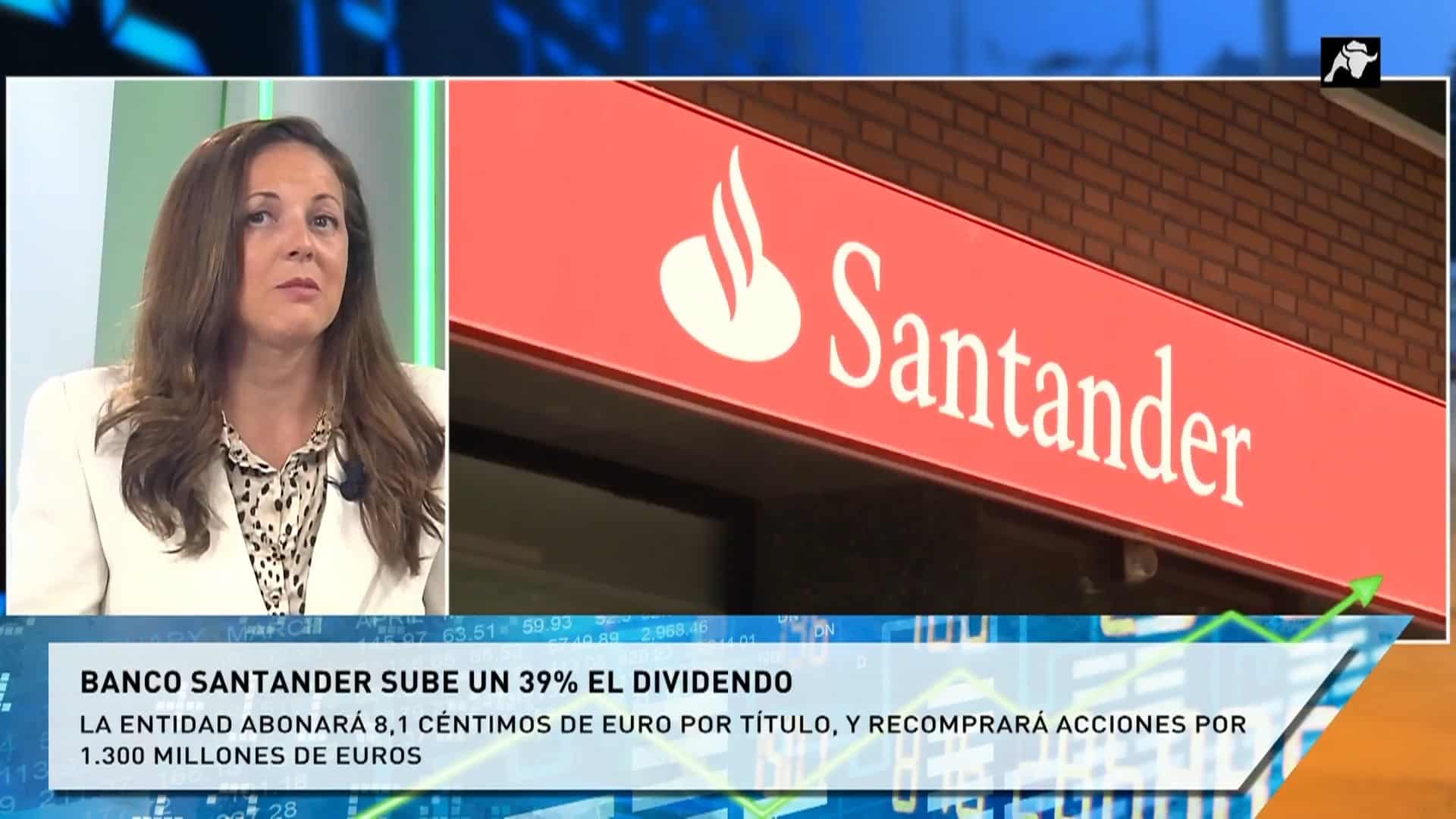Santander rompe su techo y sube un 39% el dividendo: «Es un valor atractivísimo»