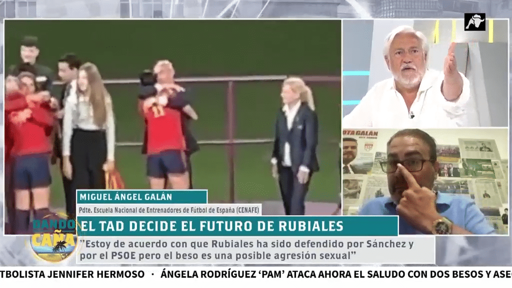 Ariza desmonta al denunciante de Rubiales por el beso a Jenni Hermoso