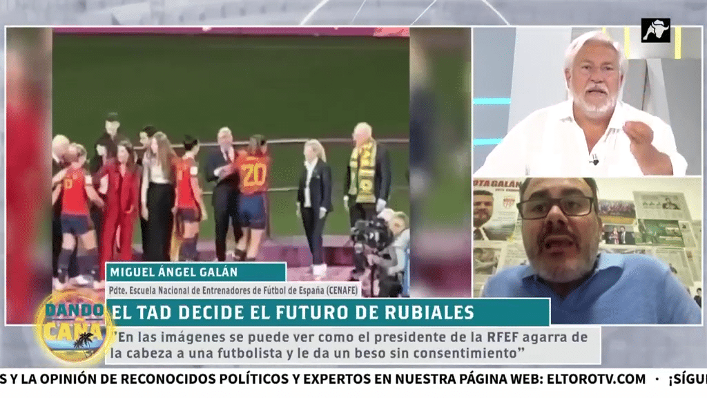 Ariza al denunciante a Rubiales por el beso de Rubiales: “¡No hay víctima porque no ha denunciado!”