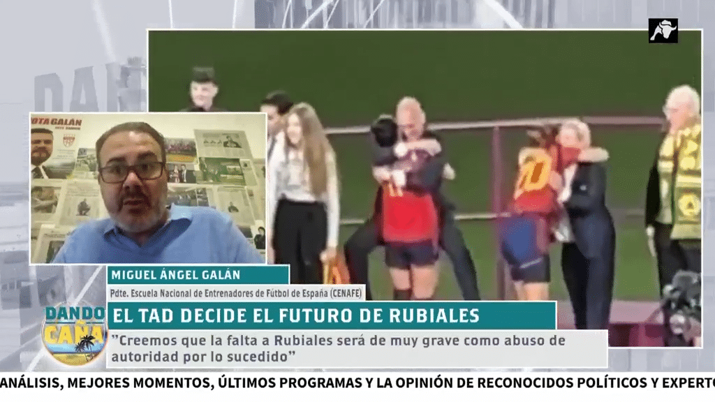 Miguel Ángel Galán, primer denunciante de Rubiales, adelanta en Dando Caña que será suspendido