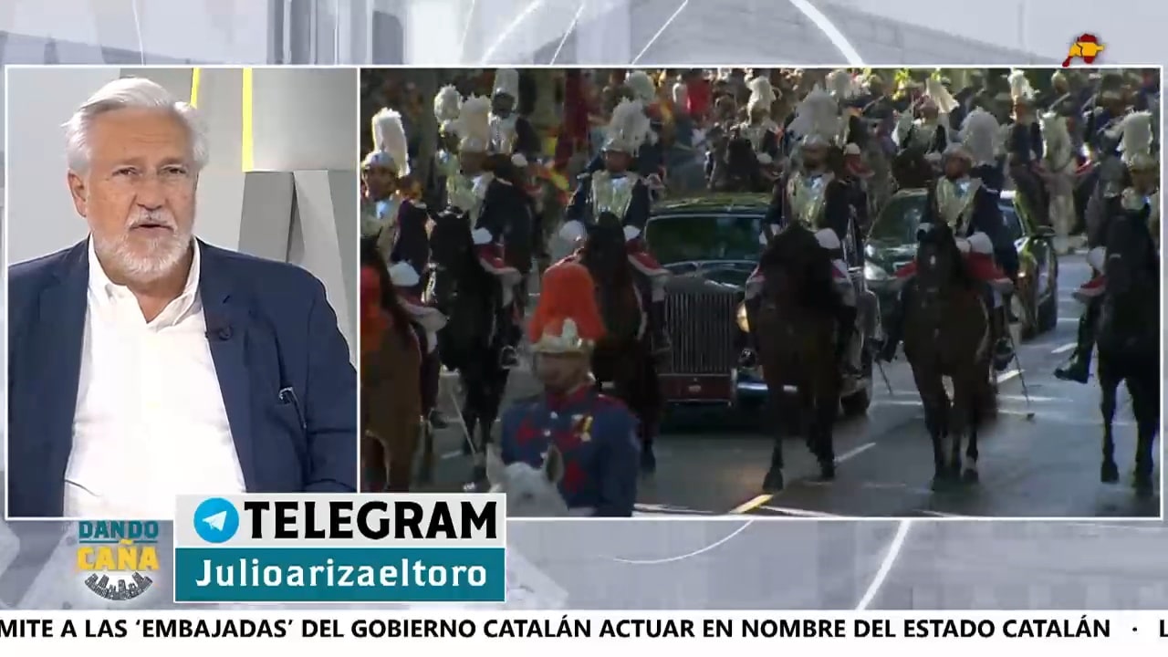 Julio Ariza denuncia cómo Pedro Sánchez alejó al pueblo de sus soldados y su Rey