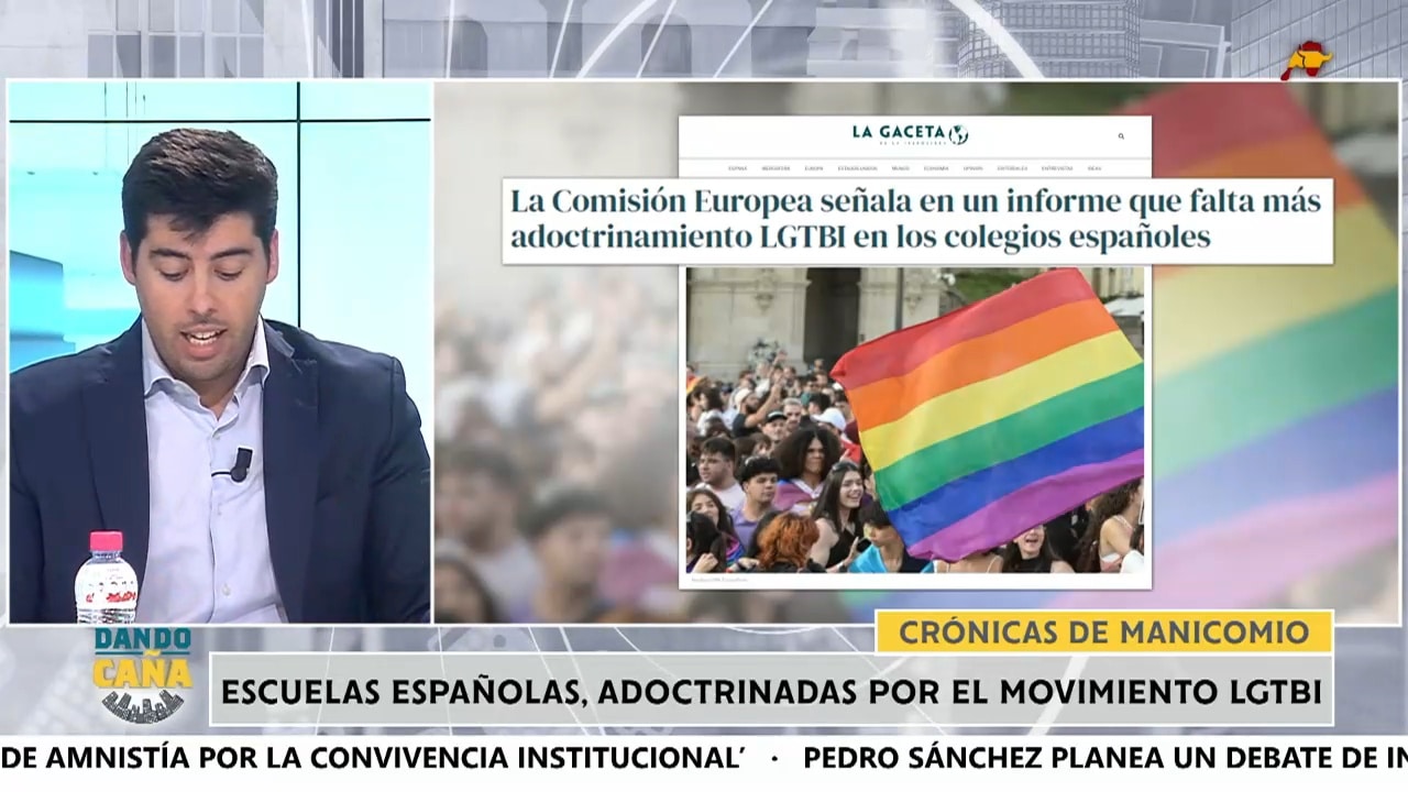 ¡Europa denuncia que hay POCO ADOCTRINAMIENTO LGTBI en las aulas!