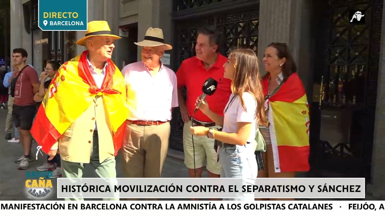 Españoles alzan la voz: «No queremos que troceen España»