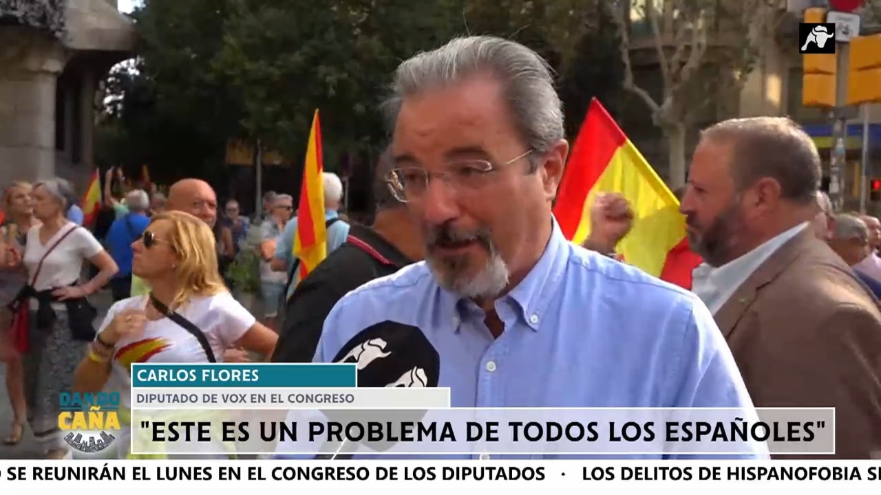 Carlos Flores, Vidal Quadras o Elisa Vigil reivindican la unidad de España desde Barcelona