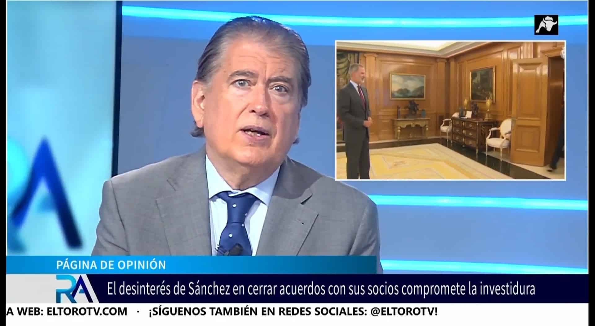 Horcajo ve flojear la investidura de Sánchez: «¡Ha pasado de sus socios habituales!»