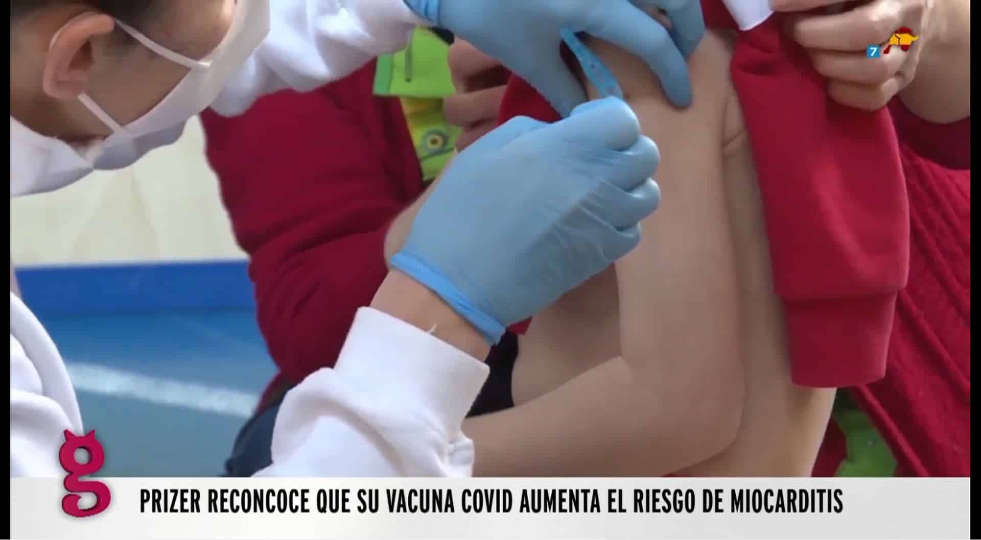 Pfizer reconoce ahora el riesgo de miocarditis por su vacuna COVID