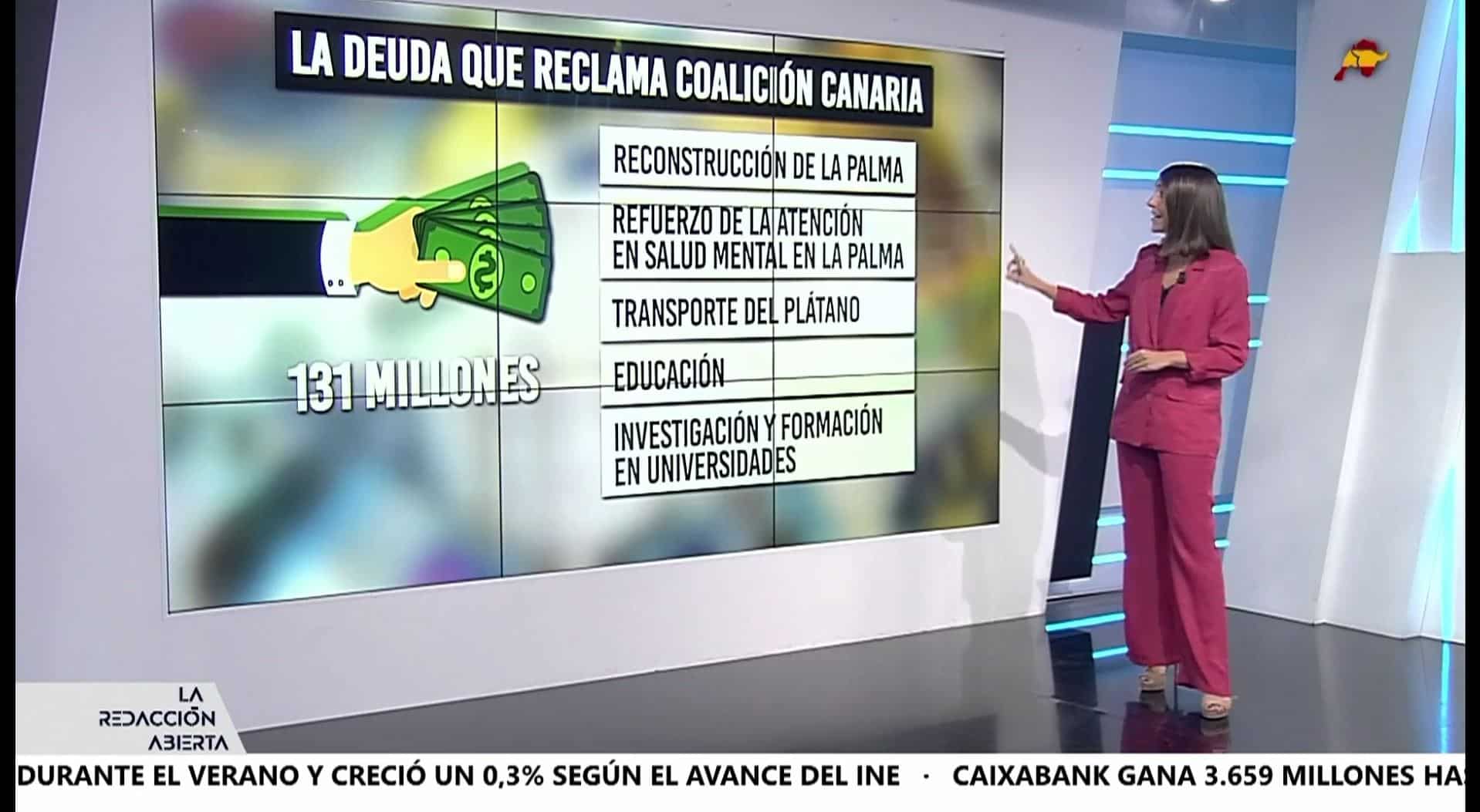 Coalición Canaria también obliga a Sánchez a pasar por caja: la millonada que piden a cambio de hacerle presidente